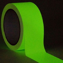 Rotllo de cinta adhesiva fotoluminiscent