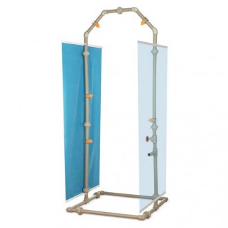 Ducha portatil de descontaminación