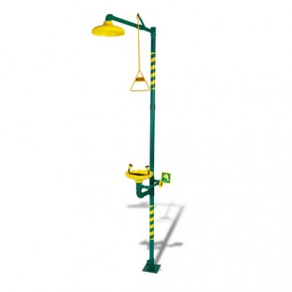 Ducha lavaojos BASIC pedestal