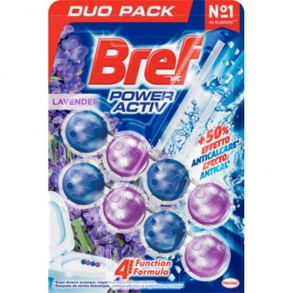 Ambientador BREF WC poder actiu lavanda (pack 2 unitats)