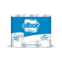 Pack 12 rotllos paper higiènic Colhogar Albor