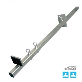 Barra de seguridad para marcos de puertas y ventanas