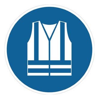 Adhesivo de suelo "Distancia social 1,5 metros"