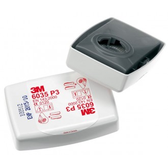 Filtro 3M 6035 encapsulado contra partículas P3